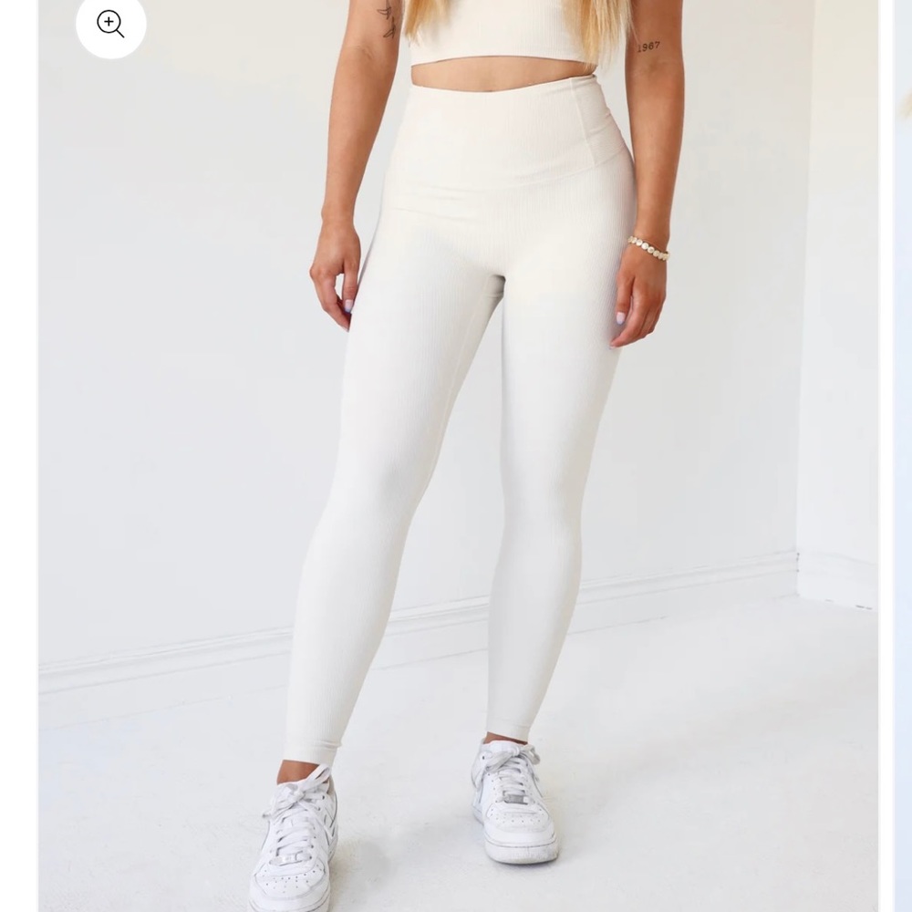 First Health Apparel ribbed leggings